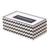 Wooden Tissue Box Holder Rectangle Simple Facial Tissue Box Cover for Home Office Restaurant