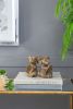 Set of 2, 4.3x4x6" Elephant Bookends