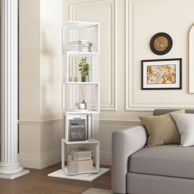 5 tier Rotating Bookshelf