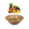 Household Supplies Wood Round Decorative Bowl