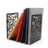 Elevate Your Home Library with These Stylish Black Infinite Leaves Bookends!