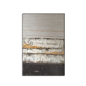 100% Hand Painted Abstract Oil Painting Wall Art Modern Texture Picture Canvas Home Decor For Living Room Bedroom No Frame (size: 90X120cm)