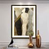 100%Hand Painted Abstract Oil Painting Wall Art Figure Picture Minimalist Modern On Canvas Home Decor For Living Room Office No Frame